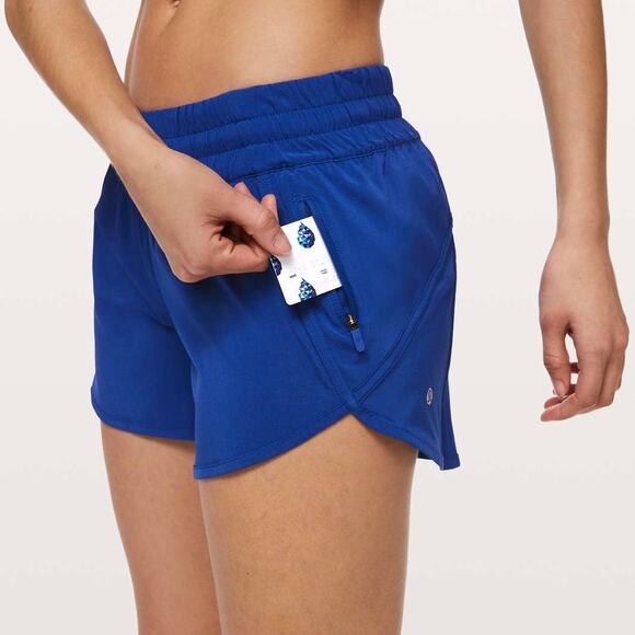 LULULEMON Tracker Short V Jet Stream Blue 4 - Picture 2 of 10